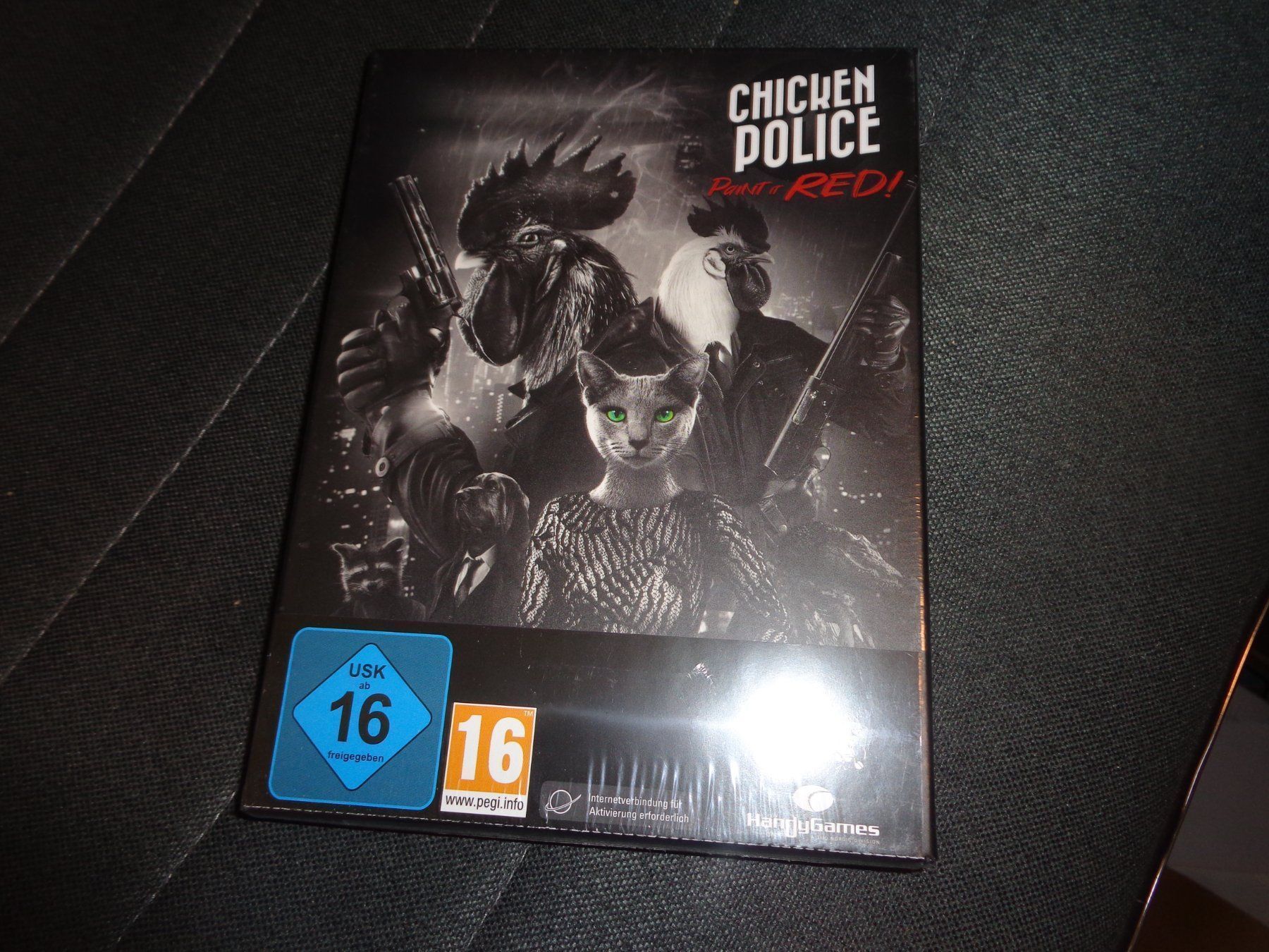 Spiele: Chicken Police - Paint it Red! PC NEUWARE – Neu und originalverpackt aus Olten von Disc-Ausverkauf