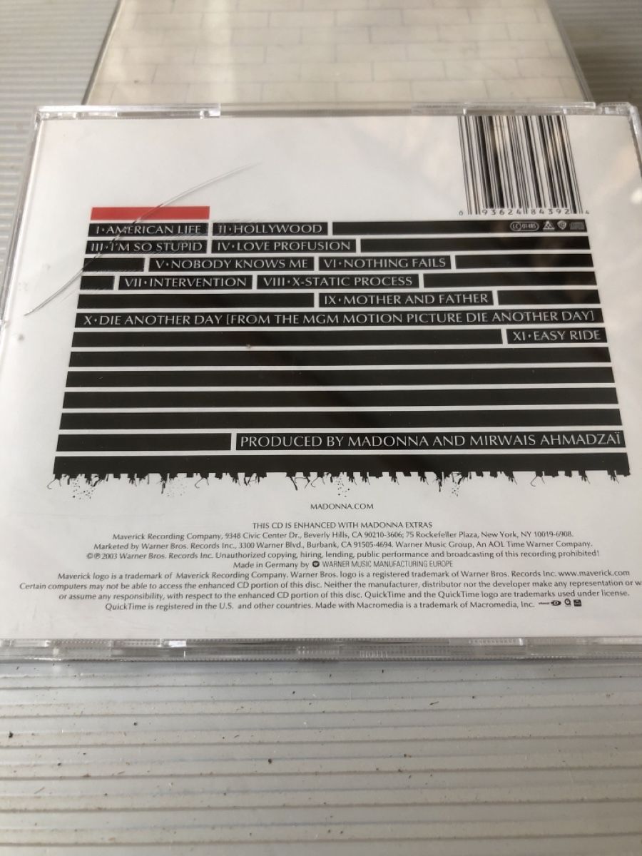 CD: Madonna American Life CD  – Usato da Flaach venduto da rubo7 2