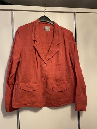 Damen Blazer von NILE Gr.L 100% Leinen