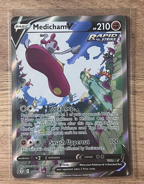 Medicham V ALT ART 186/203 Pokemon Evolving Skies 3 Kaufen auf Ricardo