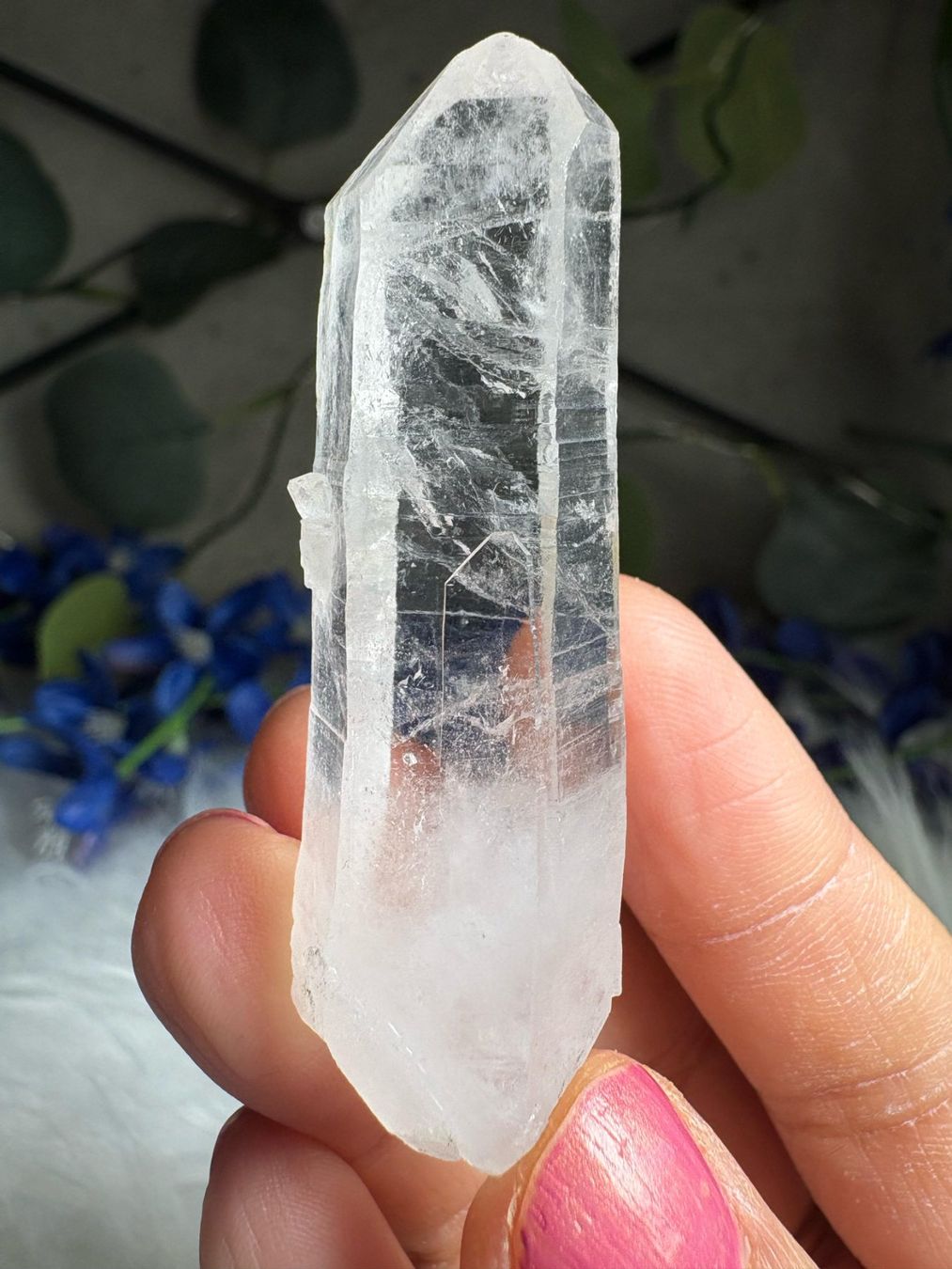 Mineralien & Heilsteine: Kolumbianischer Lemurian-Quarz-Cluster – Neu (gemäss Beschreibung) aus Neuheim von m.hald