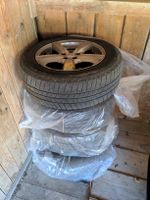 4 Autoräder mit Winterreifen