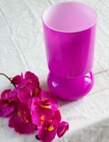 💜 90er Jahre IKEA LYKTA Tischlampe Glas