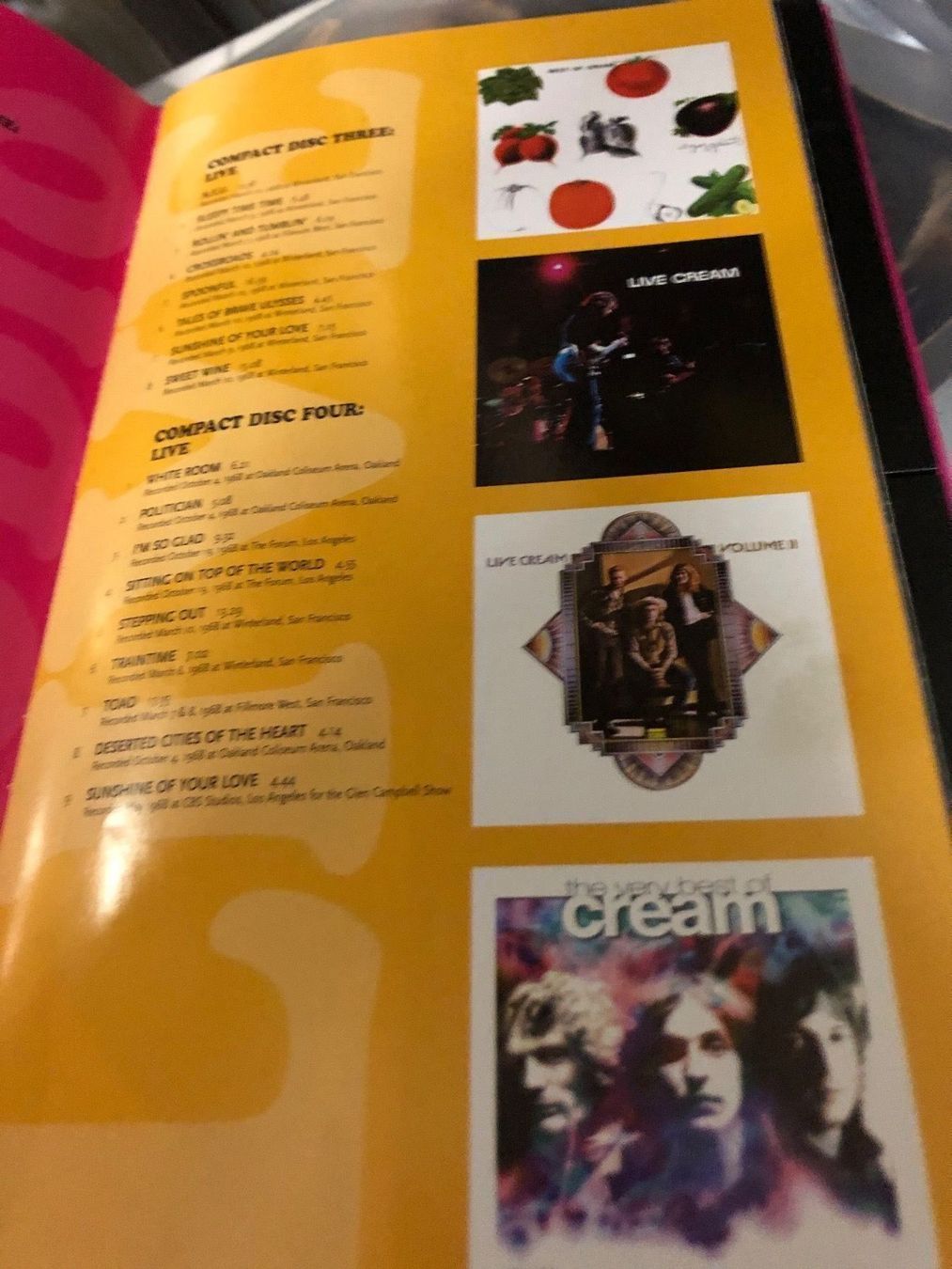 CD: Cream / Those where the days Box blues – Nuovo (secondo la descrizione) da Zürich venduto da manuunited 3