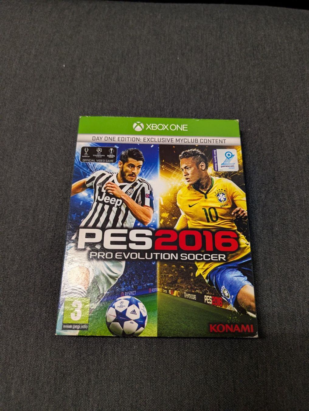 Spiele: pro evolution soccer 2016 Microsoft Xbox Series x / one – Gebraucht aus Giubiasco von Ticinerd