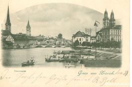Zürich - Sonnenquai + ca. 1905