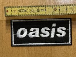 Oasis Patch Sticker Aufnäher Metal Rock Band