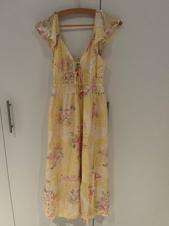 Sehr schönes Midi Sommerkleid Hollister Gr.S