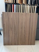 Tischplatte Optik Nussbaum 70 x 70 cm