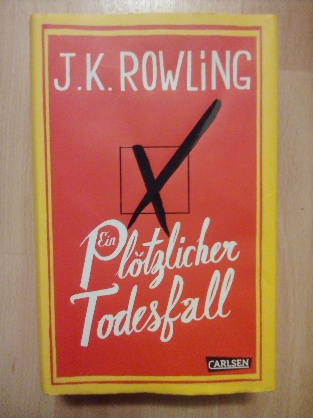 Libri: Ein plötzlicher Todesfall J.K. Rowling – Nuovo (secondo la descrizione) da Winterthur venduto da Colonica