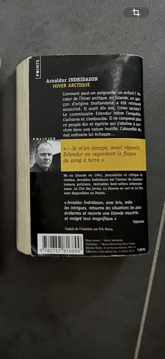 Bücher: Hiver arctique Indridason – Gebraucht aus Fully von siebst 1