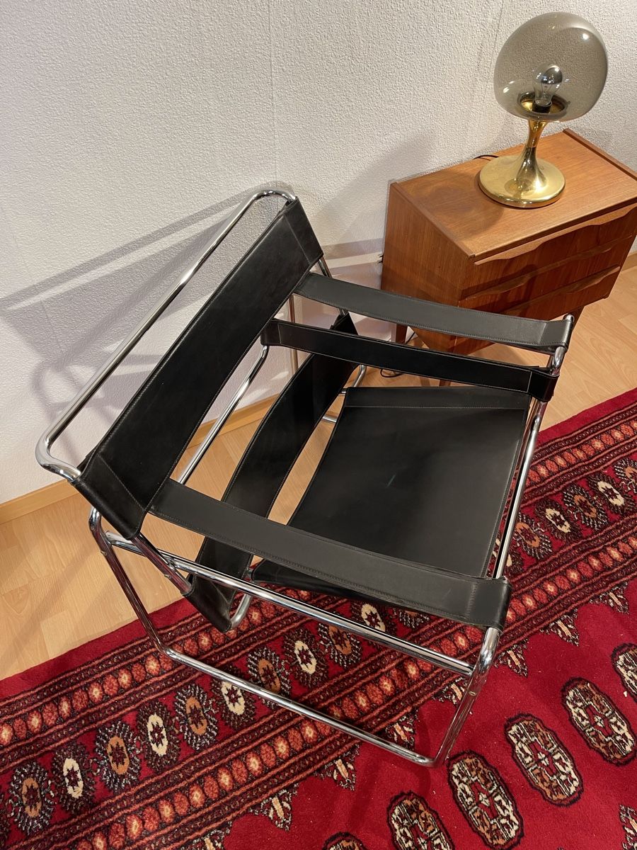 Poltrone: Marcel Breuer Wassily Chair Replika – Usato da Grenchen venduto da Nur_2540 3