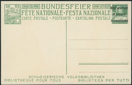 1922 - Pro Patria - Bundesfeierkarte - Entwertet