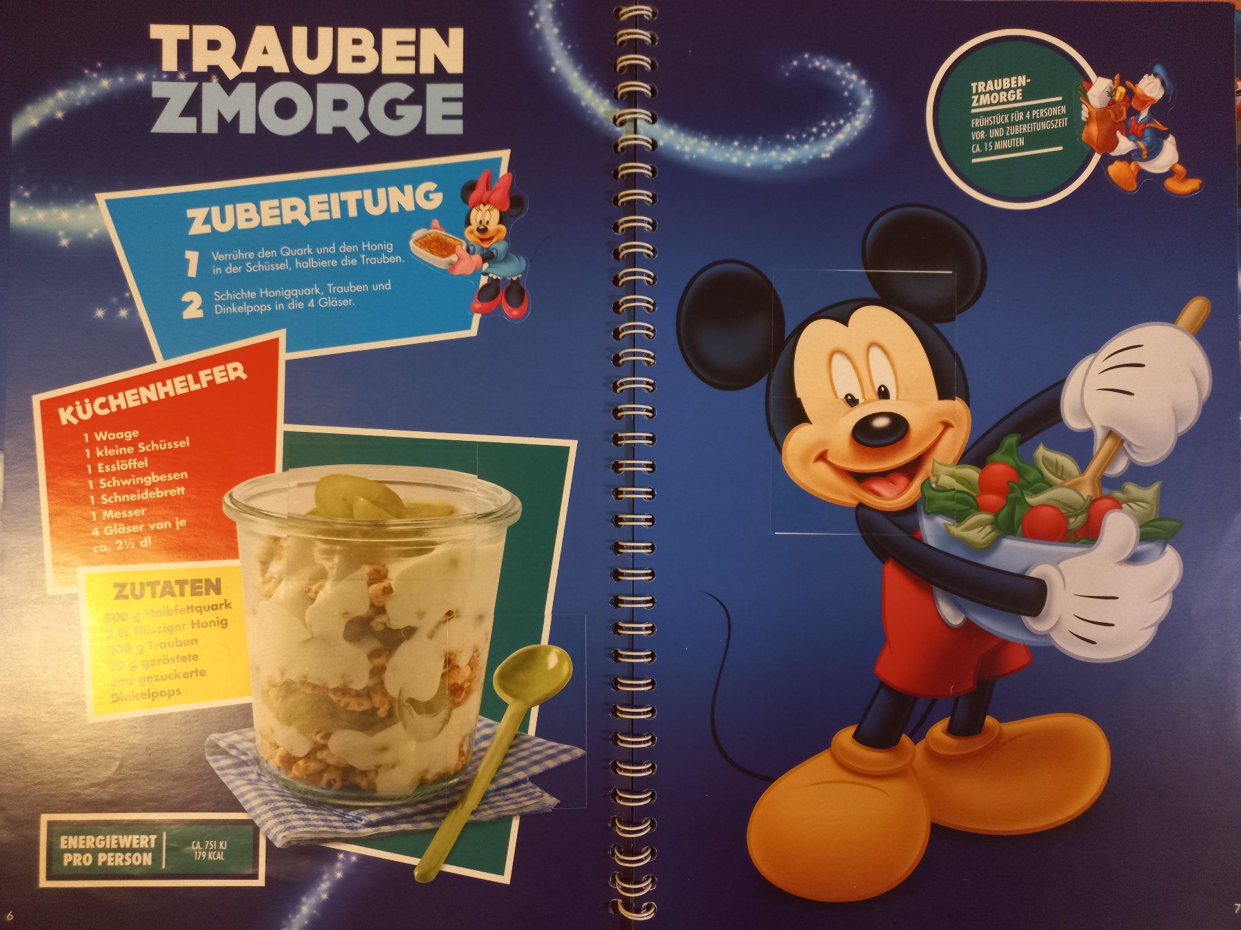 Libri: Kochbuch für Kinder mit Disney Helden – Usato da Dübendorf venduto da movana