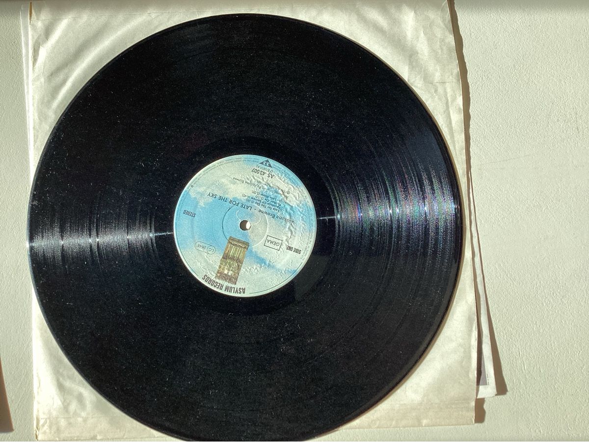Dischi in vinile: Jackson Browne - Late For The Sky – Usato da Zürich venduto da Rockbyrd 2