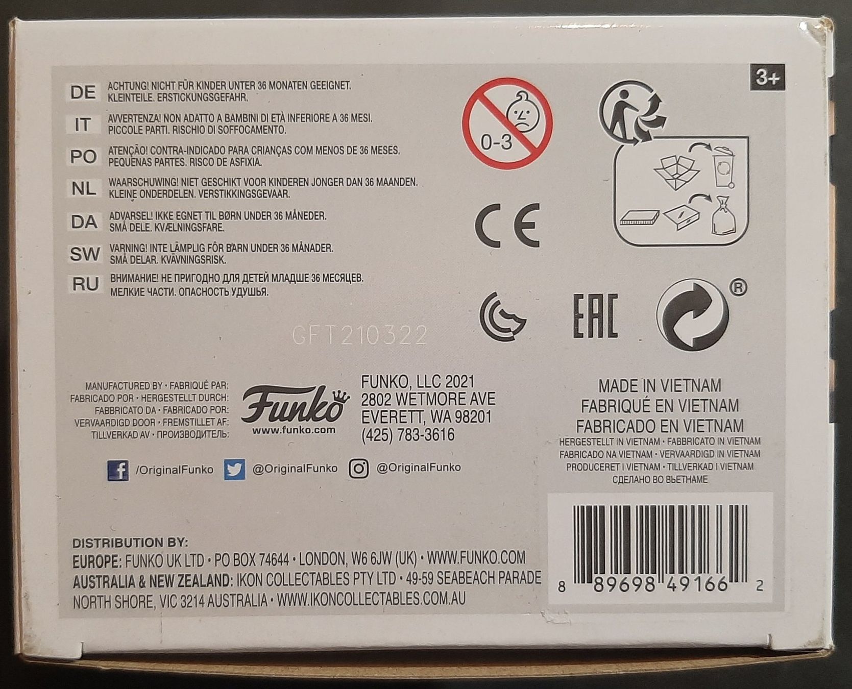 Funko Figuren: Funko Pop The Mummy  Evelyn Carnahan – Neu und originalverpackt aus Montet (Glâne) von KOADA 5