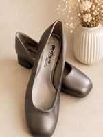 👠 Neue Melluso Pumps Grösse 39  Leder mit Glitzerabsatz 👠