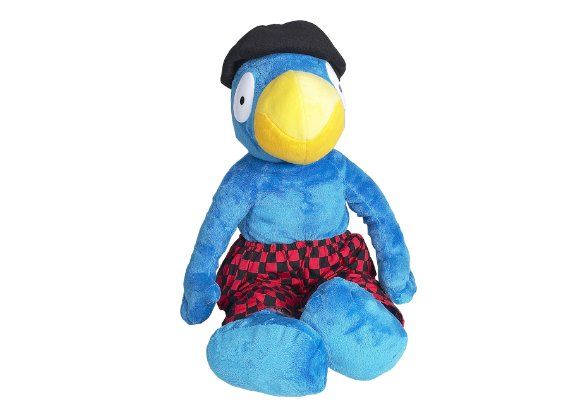 Statuette: Lustiger Plüsch Globi, 25cm, neu – Nuovo e nell'imballaggio originale da Turbenthal venduto da TopToys