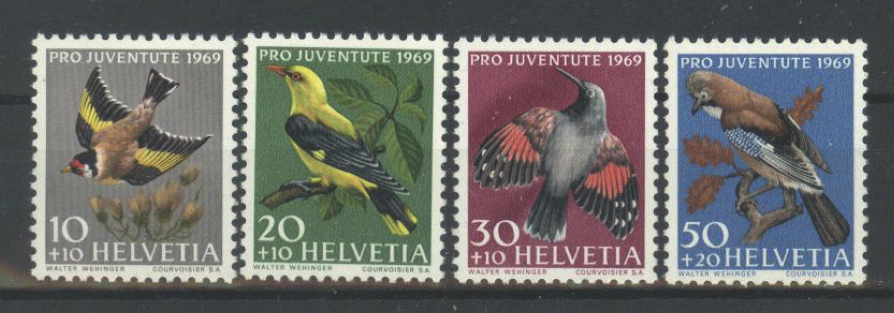 Alle Briefmarken: 1969, Pro Juventute ** – Neu (gemäss Beschreibung) aus Willisau von Vollstempel