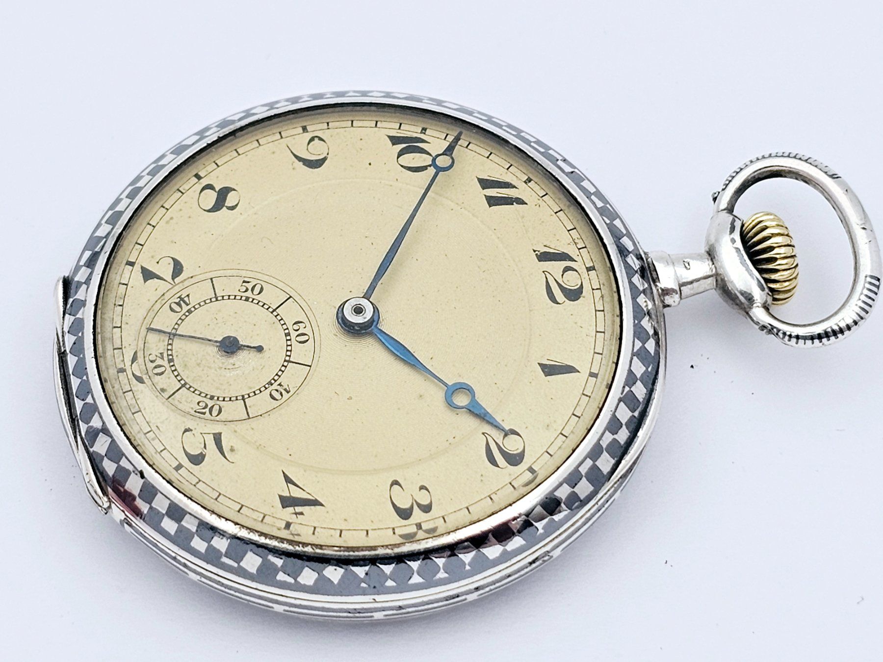 Uhren: Cyma Taschenuhr Tula Silber 800 – Gebraucht aus Bassersdorf von AnkerWatch 7