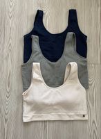3er Set Tanktops Damen Grösse L Blau Grau rosa 