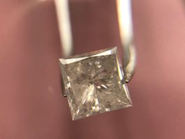 1.50 ct. Prinzess Diamant mit Zertifikat