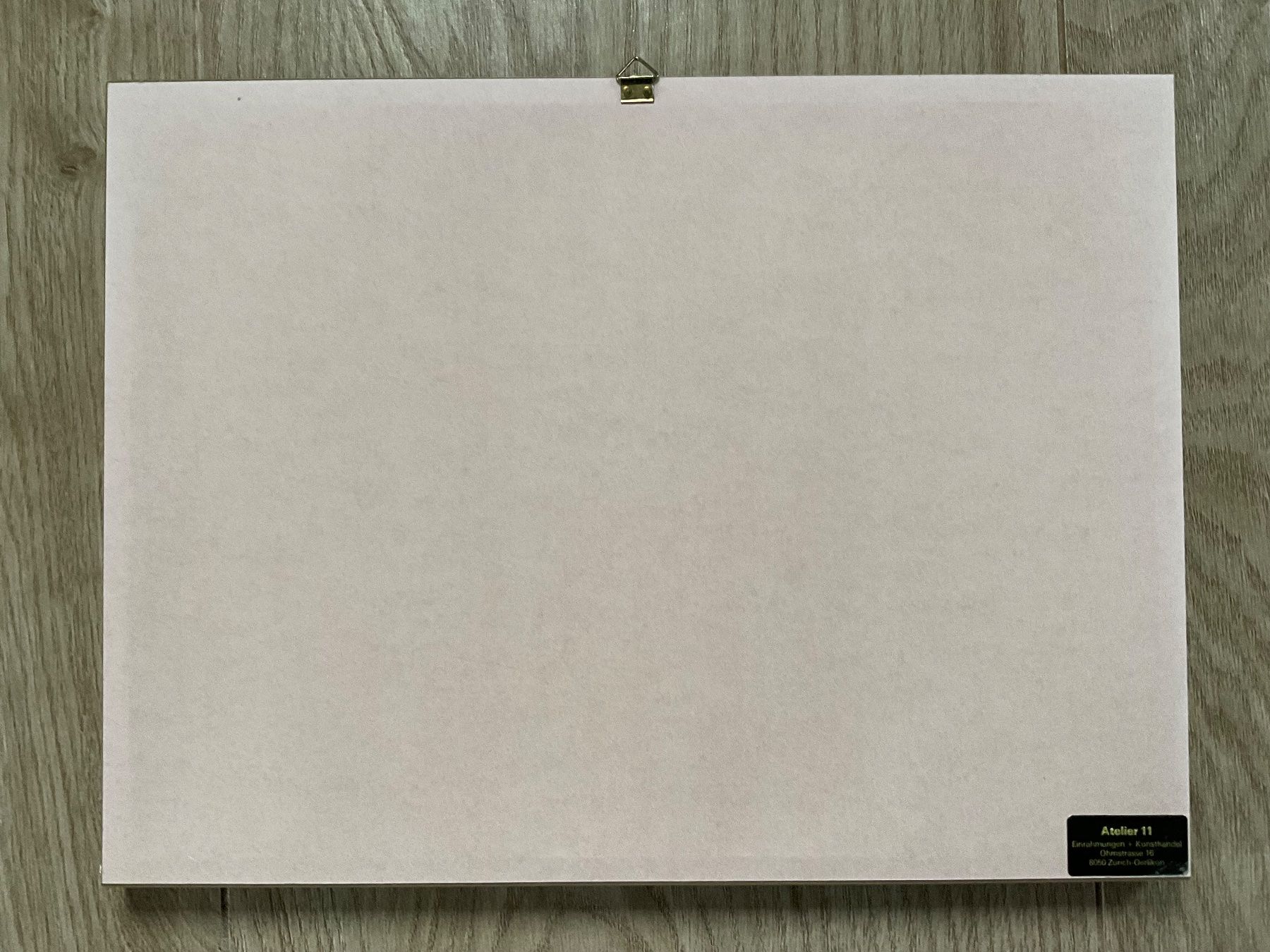 Grafiken & Lithographien: Lithographie Paul Wyss 36 x 27 cm – Gebraucht aus Pfäffikon ZH von Ben0707 3