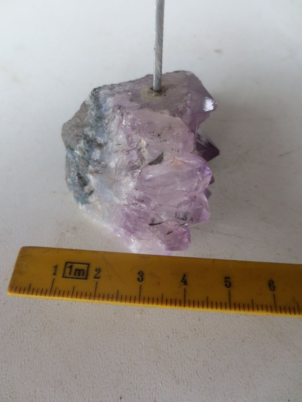 Mineralien & Heilsteine: Postkartenhalter auf Amethyst – Gebraucht aus Weier im Emmental von waefler03 5