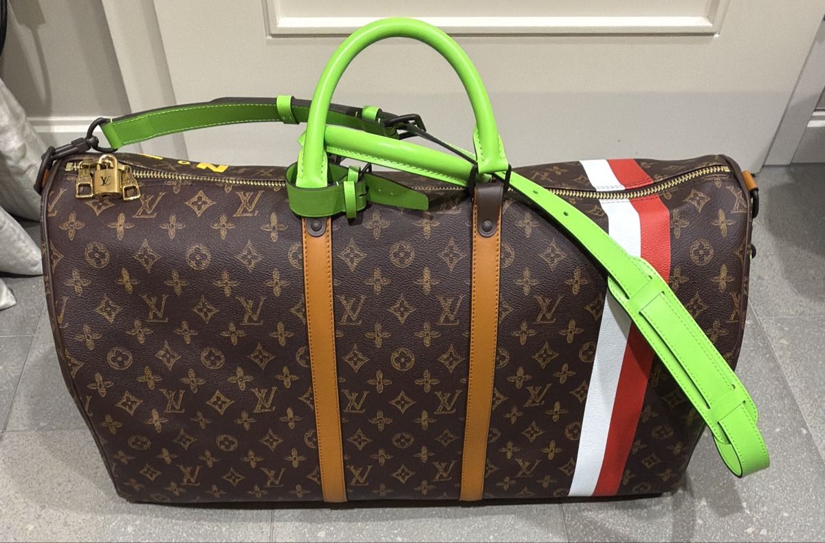 Louis Vuitton Borse: Louis Vuitton keepall 55, Virgil Abloh – Nuovo (secondo la descrizione) da Zürich venduto da LWCollector 4