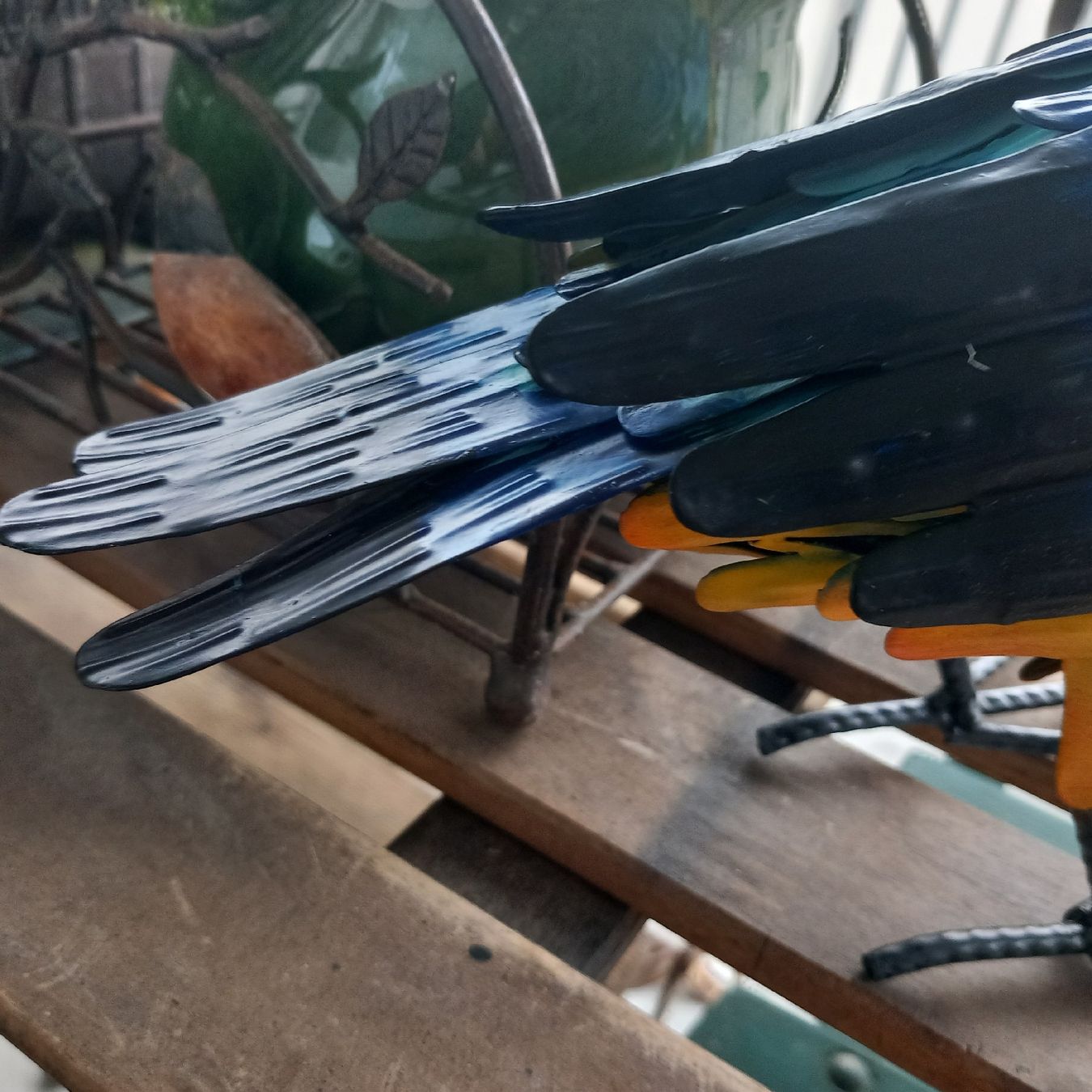 Statuette: Deko Papagei / Metall / Shabby – Nuovo (secondo la descrizione) da Aegerten venduto da gismolini 4