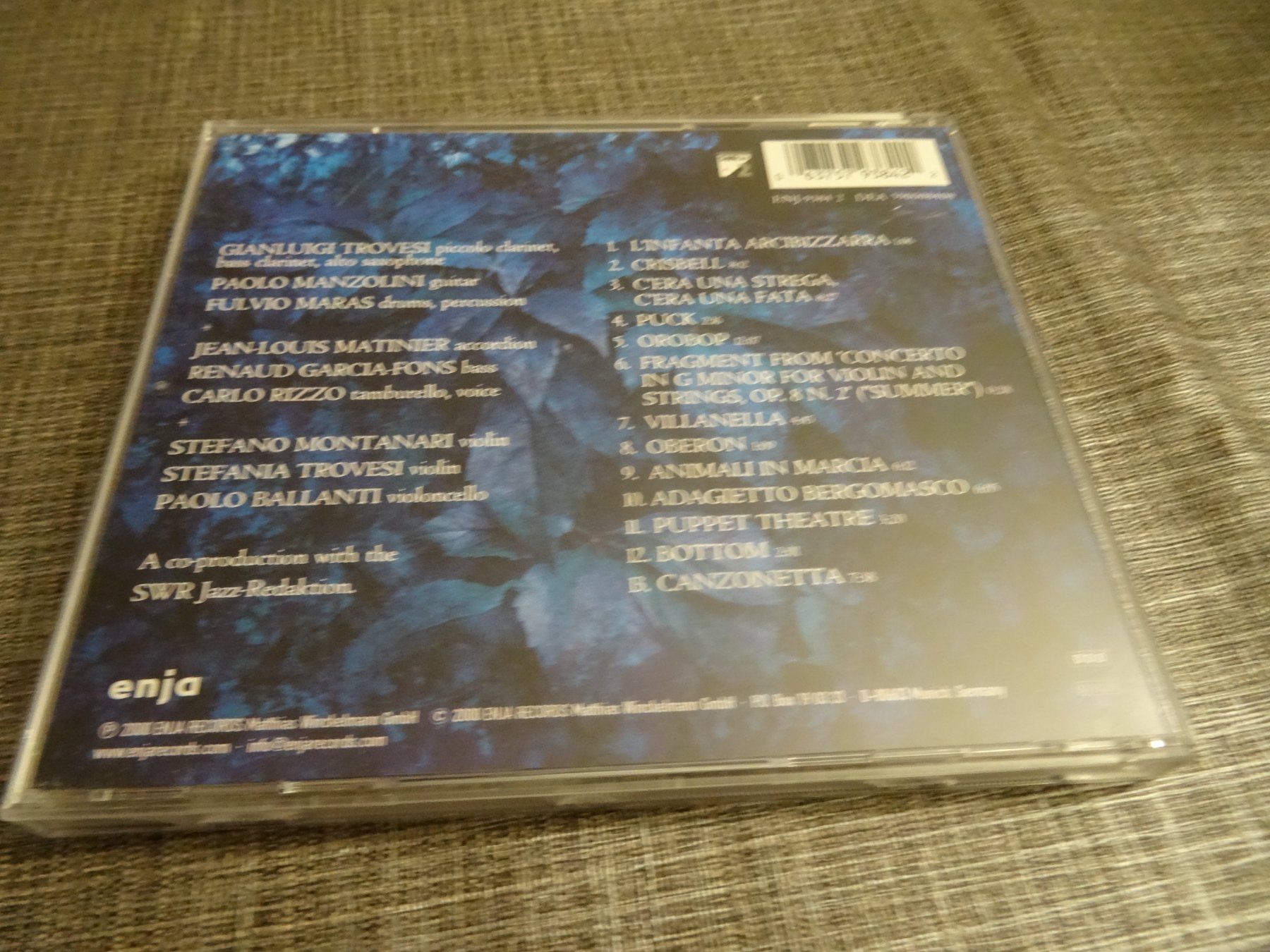 CD: Gianluigi Trovesi Nonet CD - Round About A Midsummer's Dream – Usato da Olten venduto da Disc-Ausverkauf 1