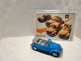 VW Käfer Cabriolet & Postkarte