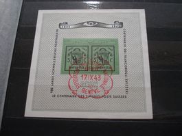 Block Genf 1943, roter Sonder-o