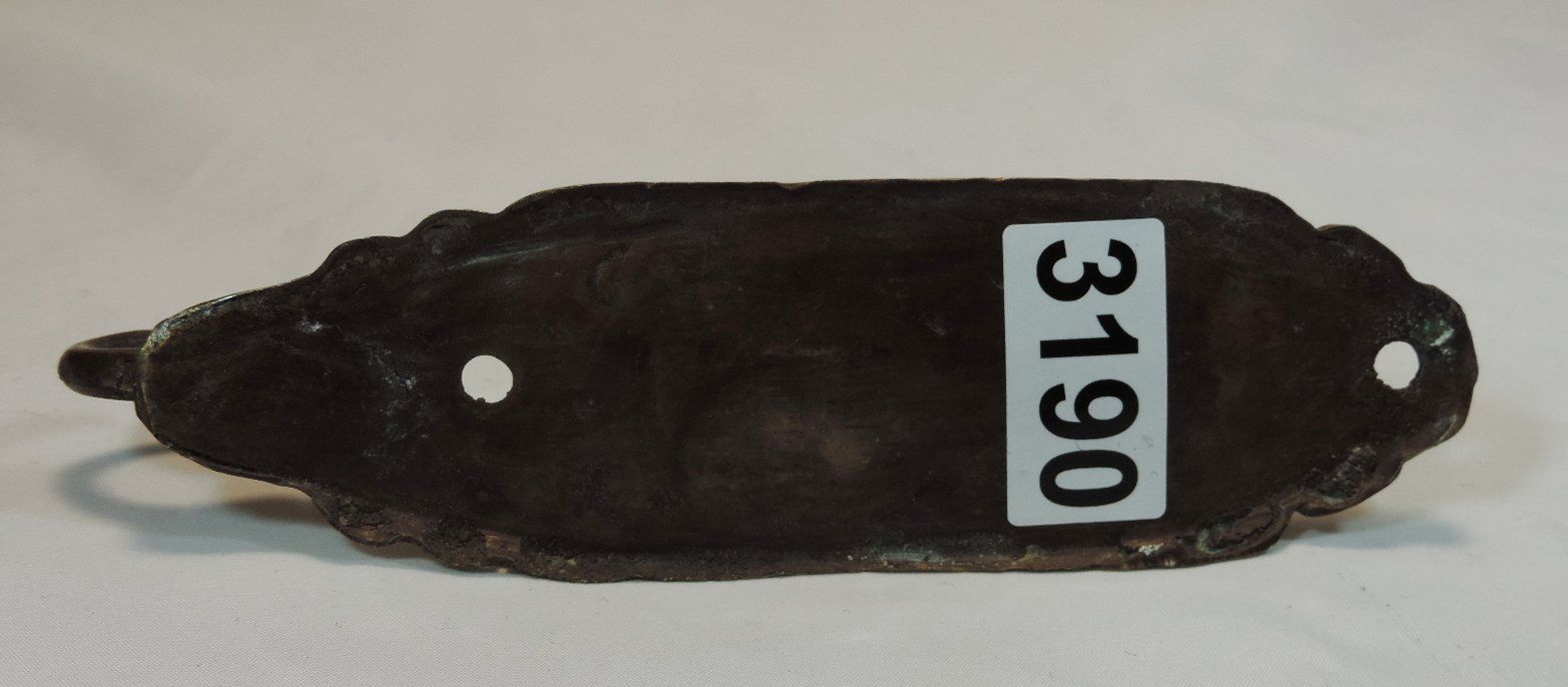 Guardaroba: Totenkopf Kleiderhaken aus Messing – Usato da Duggingen venduto da doogbua 3