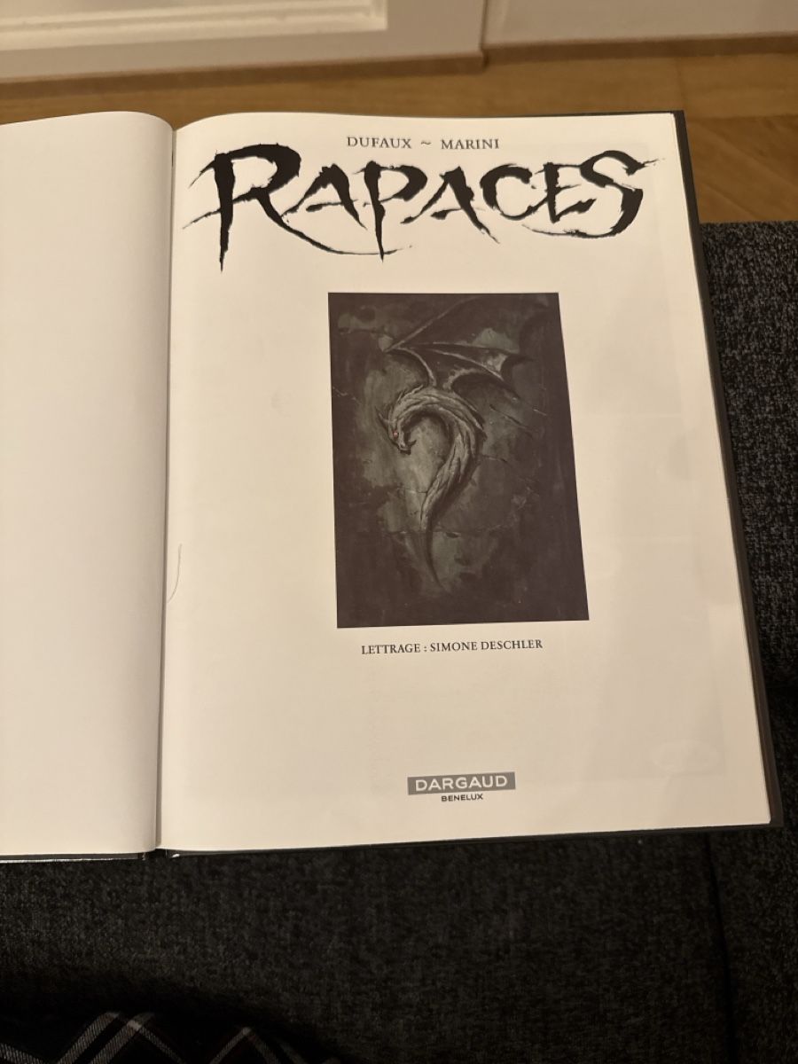 Fumetti: BD RAPACES - TOME 4 - PREMIÈRE ÉDITION 2003 – Nuovo (secondo la descrizione) da Genève venduto da Emorejac 1