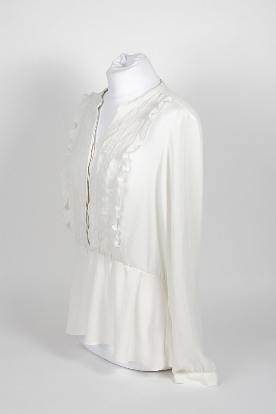 H&M Blusen: H&M Bluse weiss Gr. 44 – Gebraucht aus Zollikofen von Restwert_Zollikofen 1