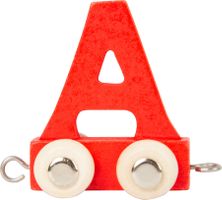 Buchstabenzug Wagen " A " bunt