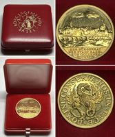 BASEL Medaille der Bürgerrats 1960er für GOLDENE HOCHZEIT Ag