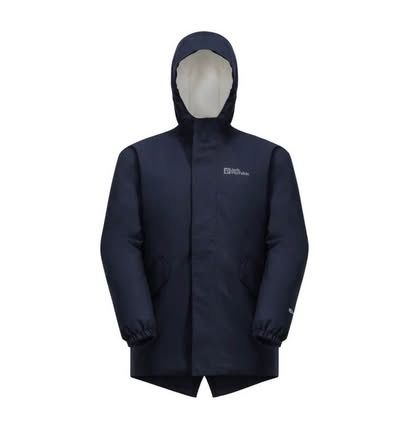 JACK WOLFSKIN - Cosy Bear Jacke - Parka Gr 140/S Marineblau