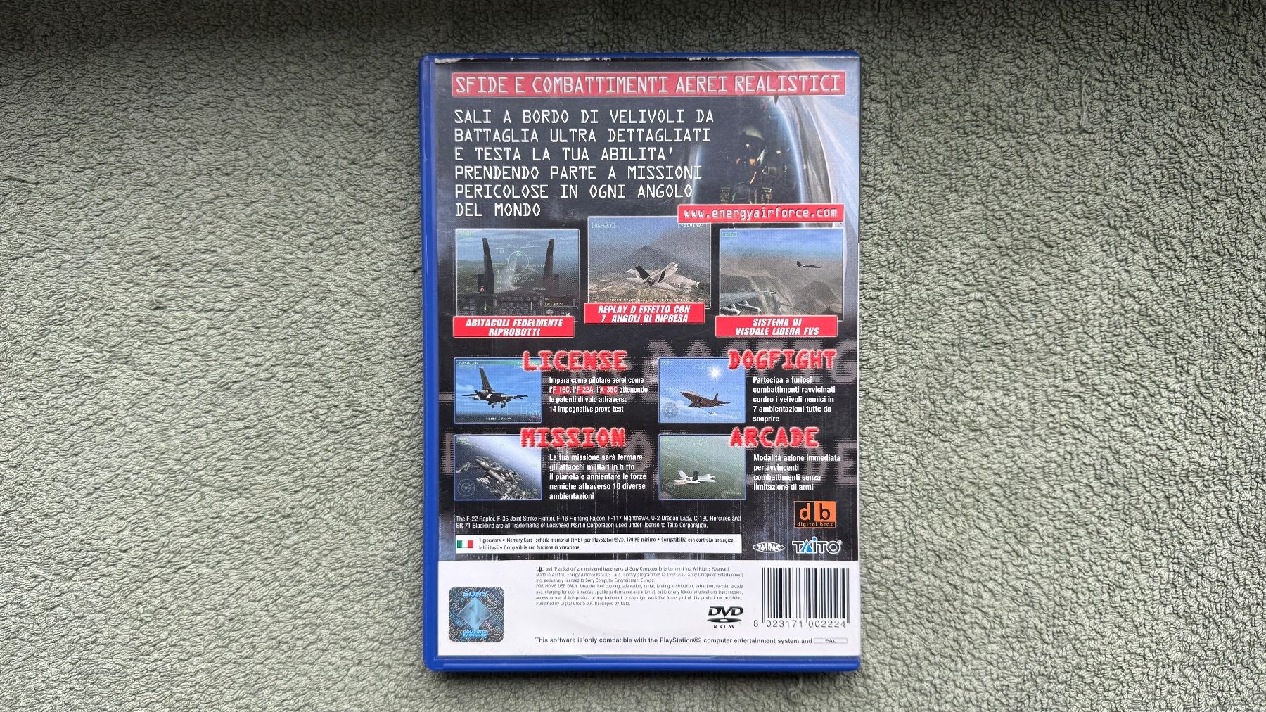 Sony Giochi: PlayStation 2. Energy Airforce™ – Usato da Monte Carasso venduto da Ely67 2