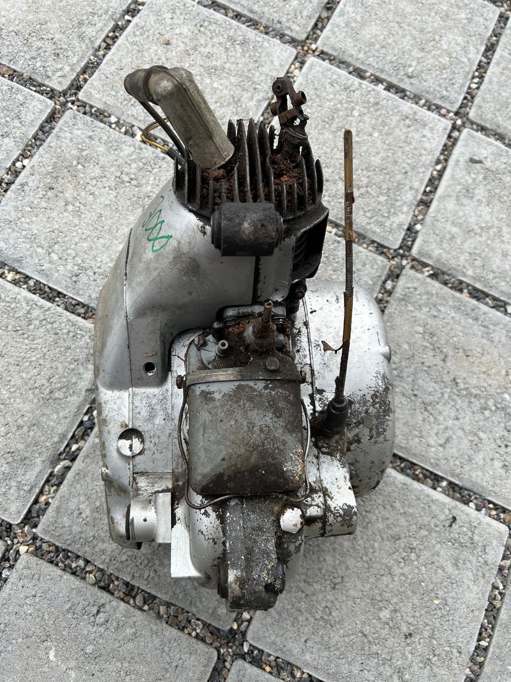 Sachs Parti ricambio per ciclomotori: Sachs 502 Saxonette Mofa Motor – Difettoso da Fahrni b. Thun venduto da berger_tuning34 2