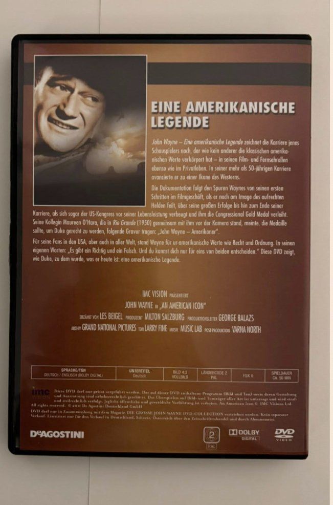 Tutti i DVDs: John Wayne - Eine Amerikanische Legende DVD – Usato da lupfig venduto da maniacs666 2
