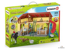 Schleich Farm World 42485 Bauernhof Ponyhof Pferde Reitstall