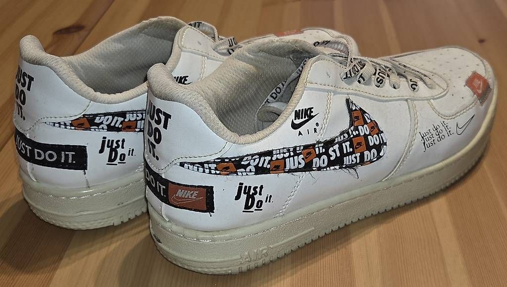 Chaussures hommes: Air Force 1 Low '07 Premium Just Do It Pack White – D'occasion à Lenzburg par Djroc
