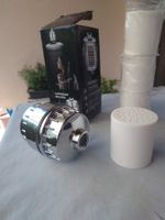 3 Duschfilter mit Behälter