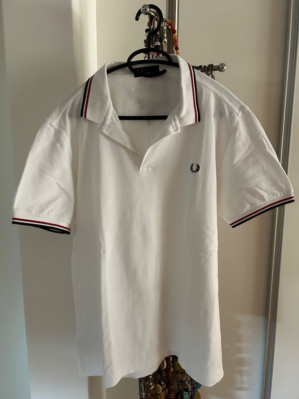 Fred Perry Magliette Polo: Fred Perry Poloshirt white Gr. L – Nuovo (secondo la descrizione) da Seuzach venduto da 19lucas82