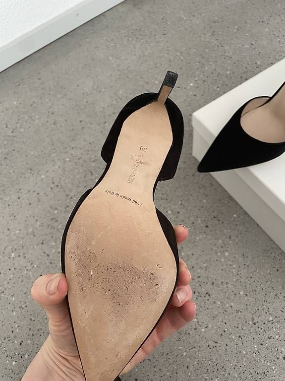 Damenschuhe: Manolo Blahnik schwarze Pumps 39 – Gebraucht aus Zürich von ann_lv2n 2