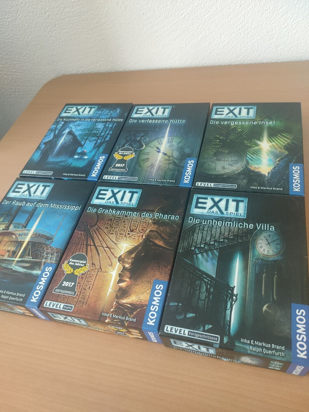 Kosmos Giochi: EXIT Spiele - Level Fortgeschrittene und Profis – Usato da Zürich venduto da choesi 1