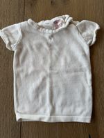 Gestrickter Kurzarm Pullover Grösse 62