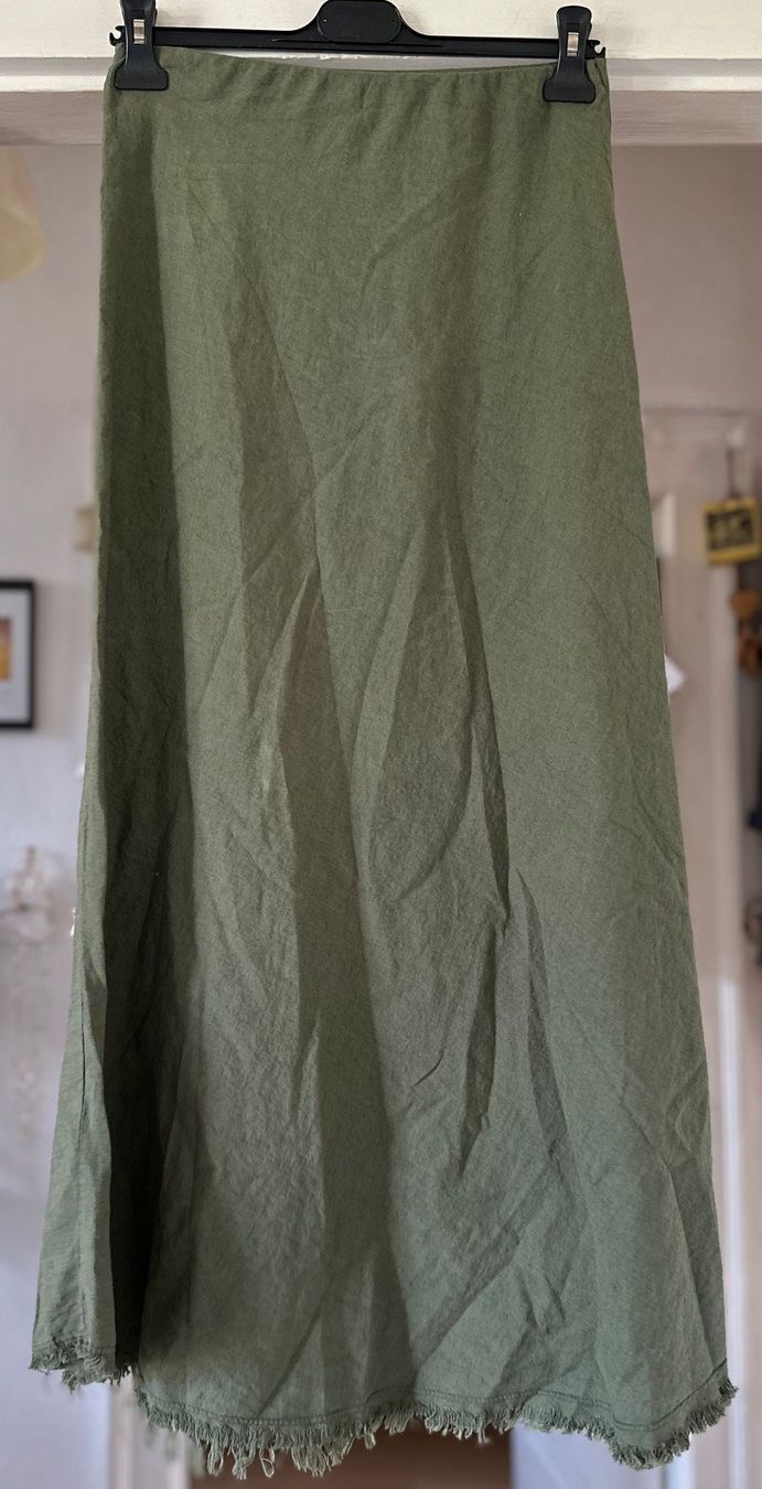 Gonne: JUPE EN LIN ET VISCOSE! M – Nuovo e nell'imballaggio originale da Locarno venduto da NicoNion